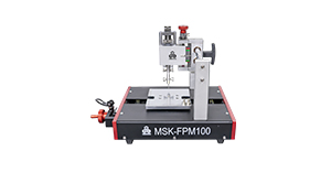 MSK-FPM100 手动钙钛矿划线机 操作视频