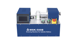 MSK-500B 圆柱电池滚槽机 操作视频