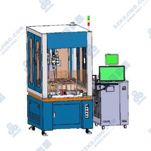 21700 圆柱盖帽与连接片极耳激光焊接机